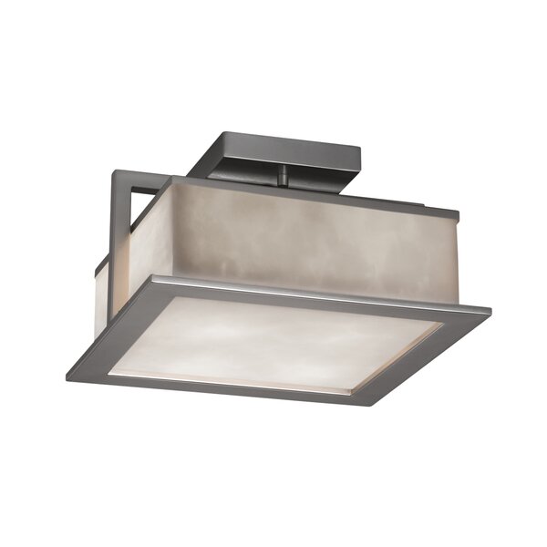 Stories Led Outdoor Semi Flush Mount Wayfair